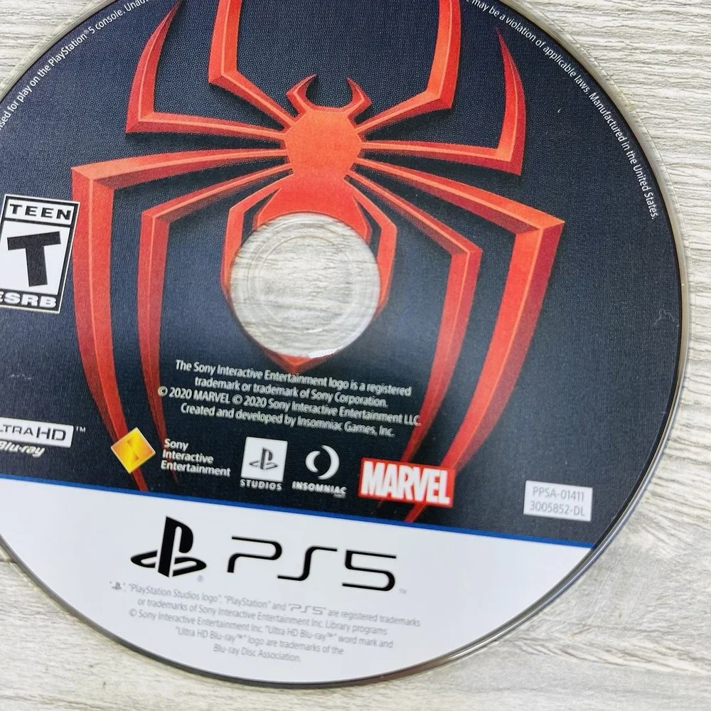 Spider-Man Miles Morales (Sony PlayStation 5, 2020) Game Only - Tested